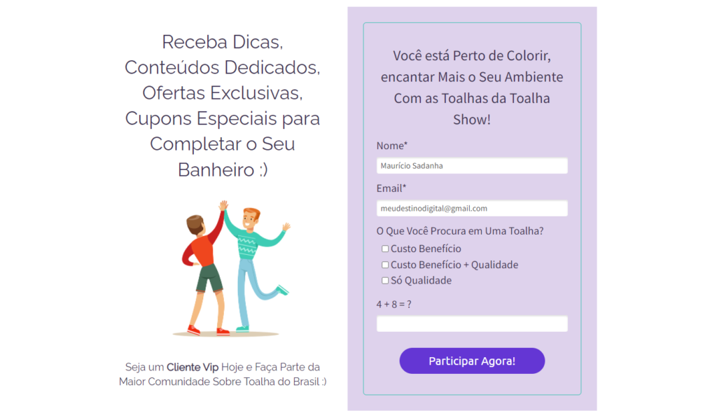 Comunidade Sobre Toalhas