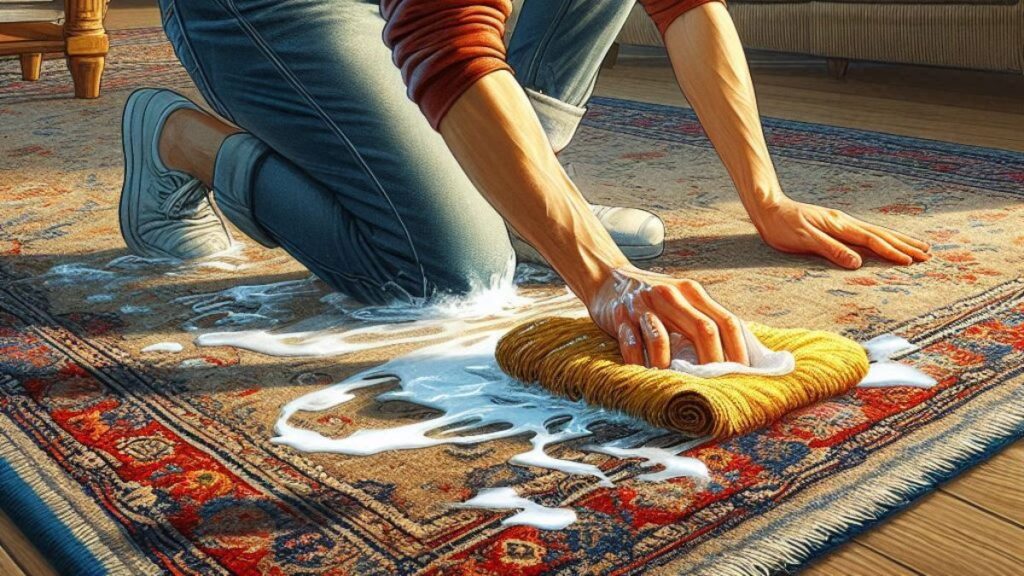 Como lavar tapete em casa